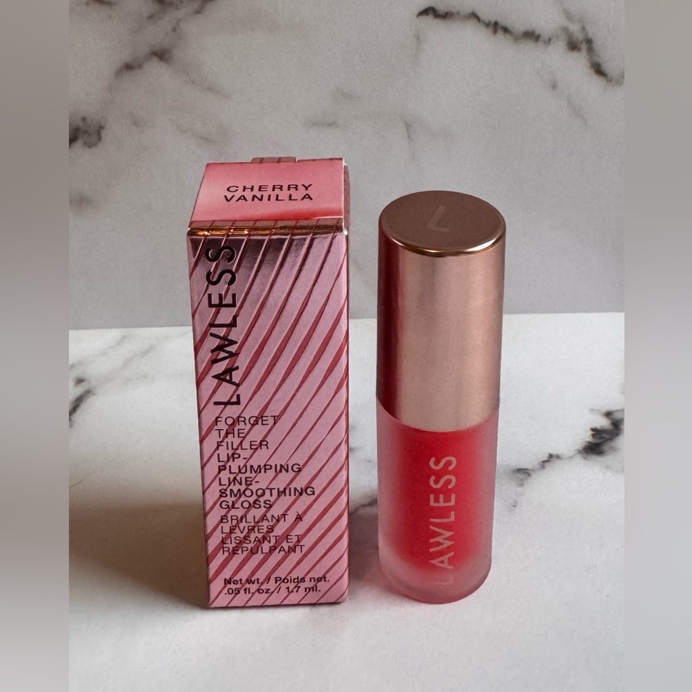 🍒LAWLESS Cherry Vanilla Lip Gloss Brand New🍒